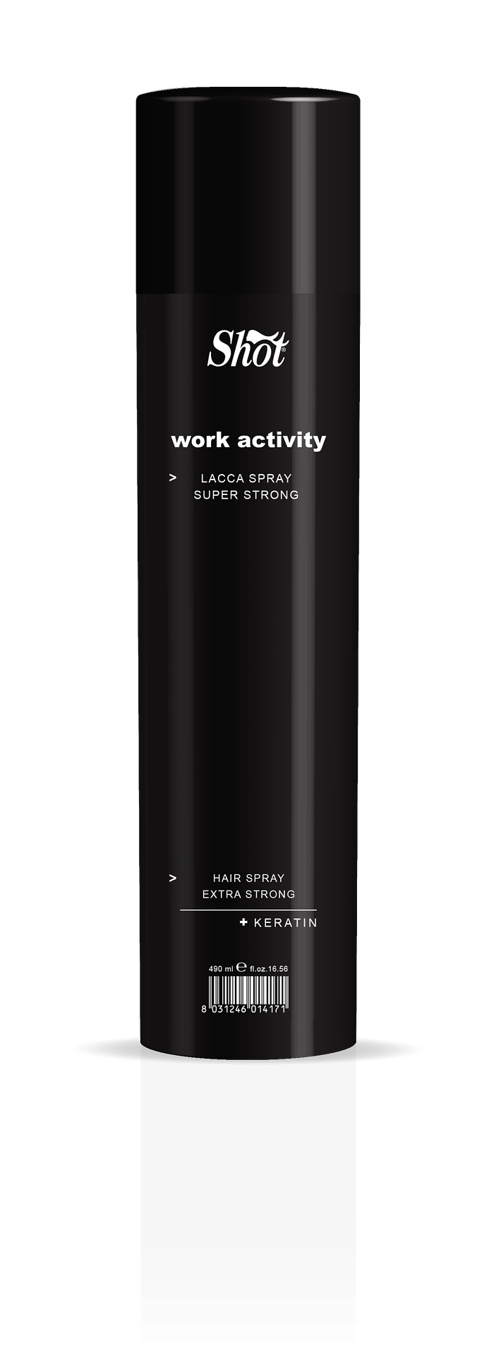 SHOT Lakier super strong + Keratin 490ml